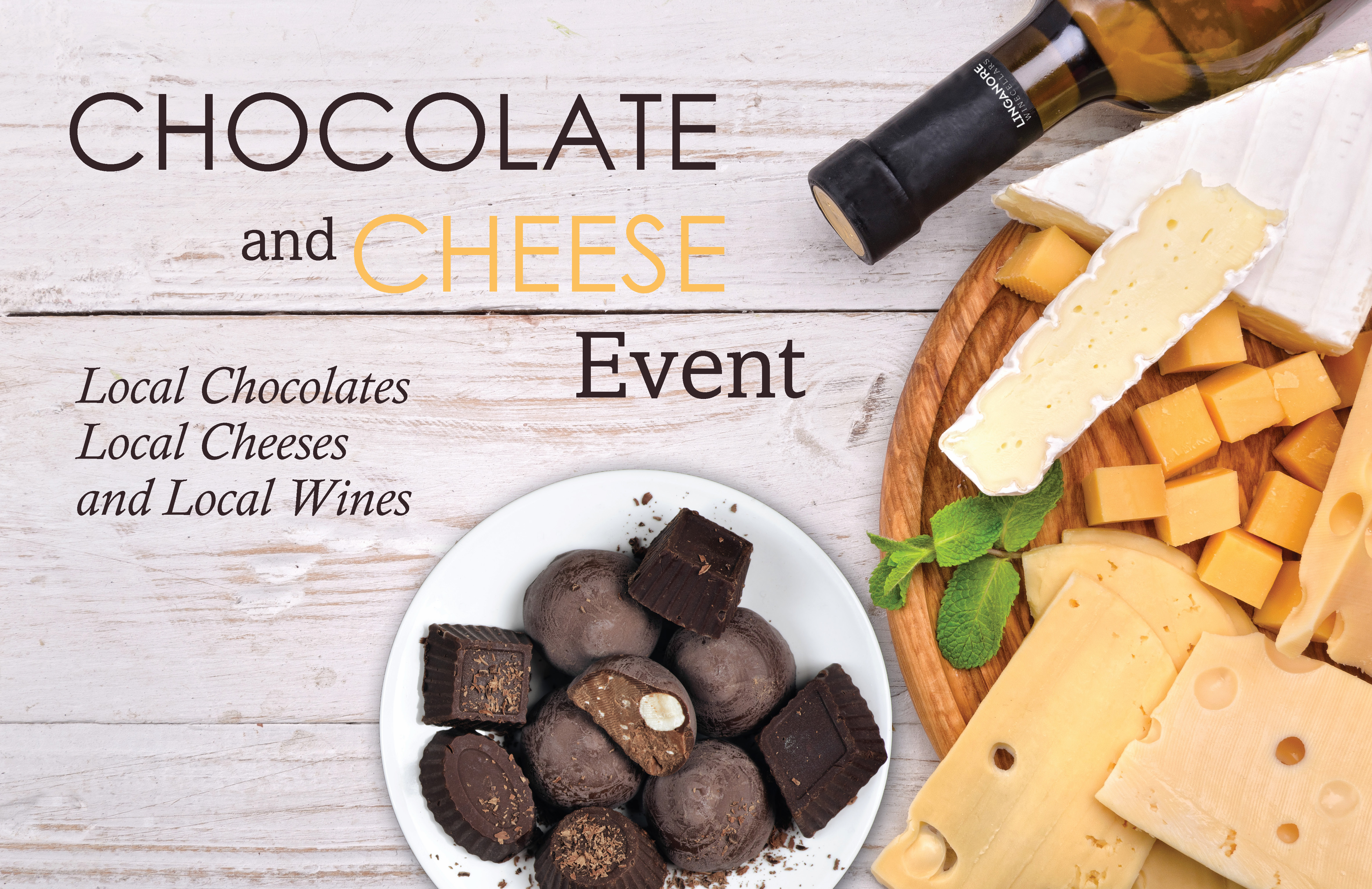 Chocolate and Cheese Event 2018- Wine Tasting Events- Vineyard things to do Frederick MD