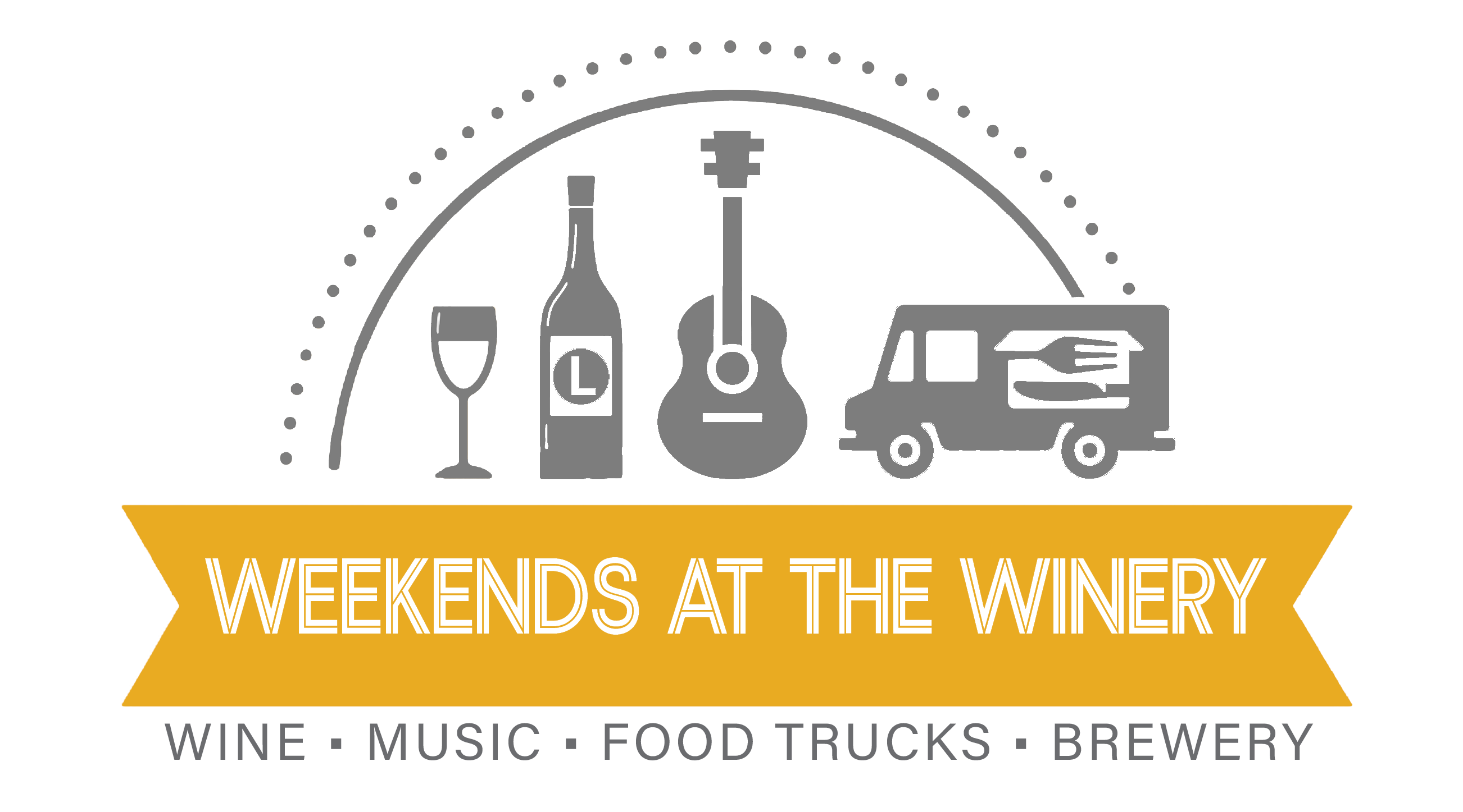 weekends at the winery banner