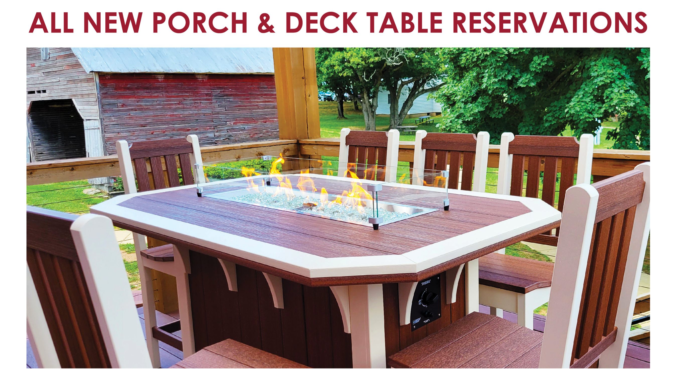 Porch and Deck Reservations
