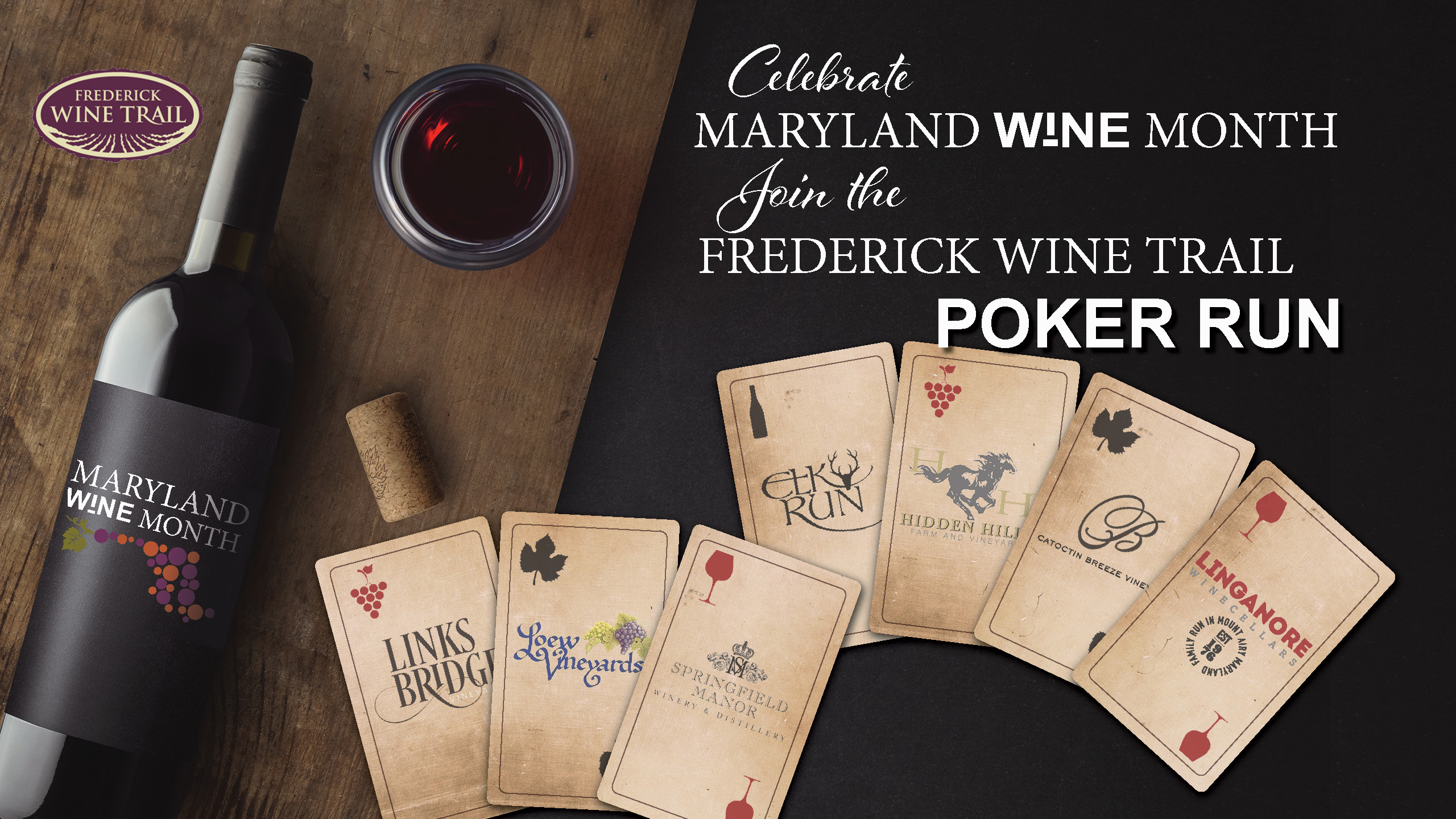 Poker Run Winery Event- Vineyard Frederick MD Things to Do