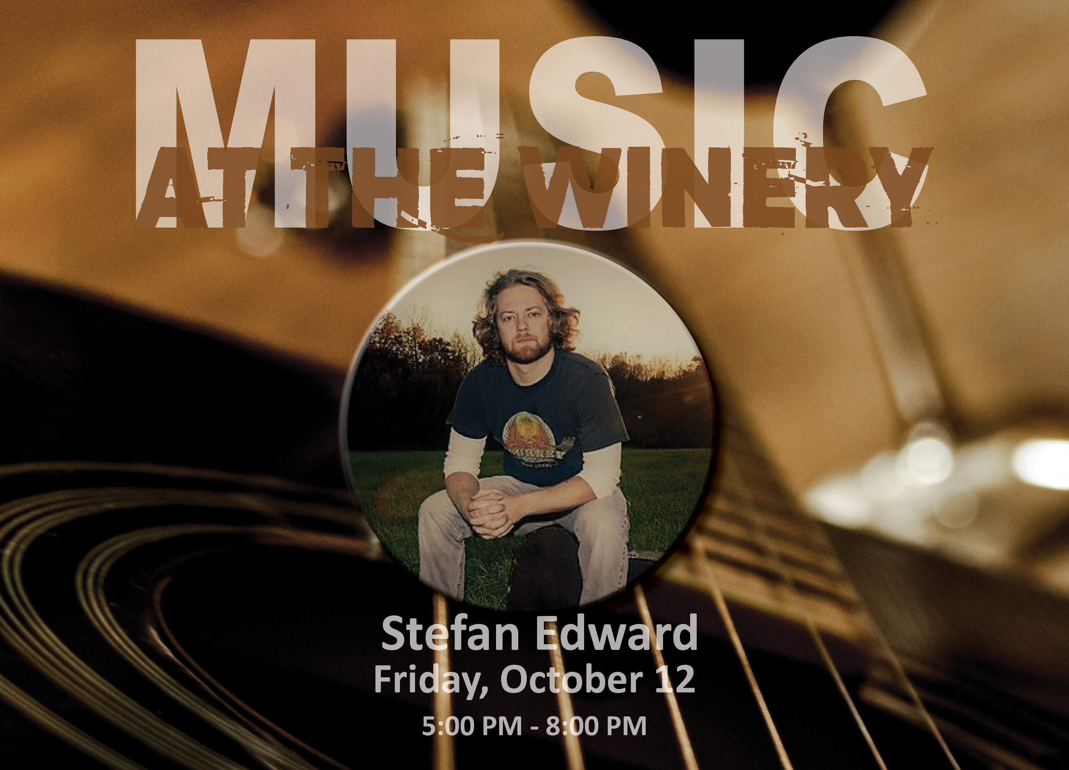music at the winery with stefan edward