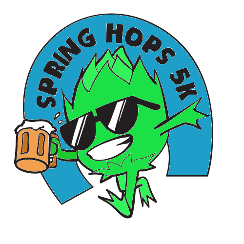 Sping hops 5k logo