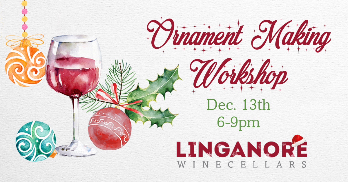 ornament making workshop announcement