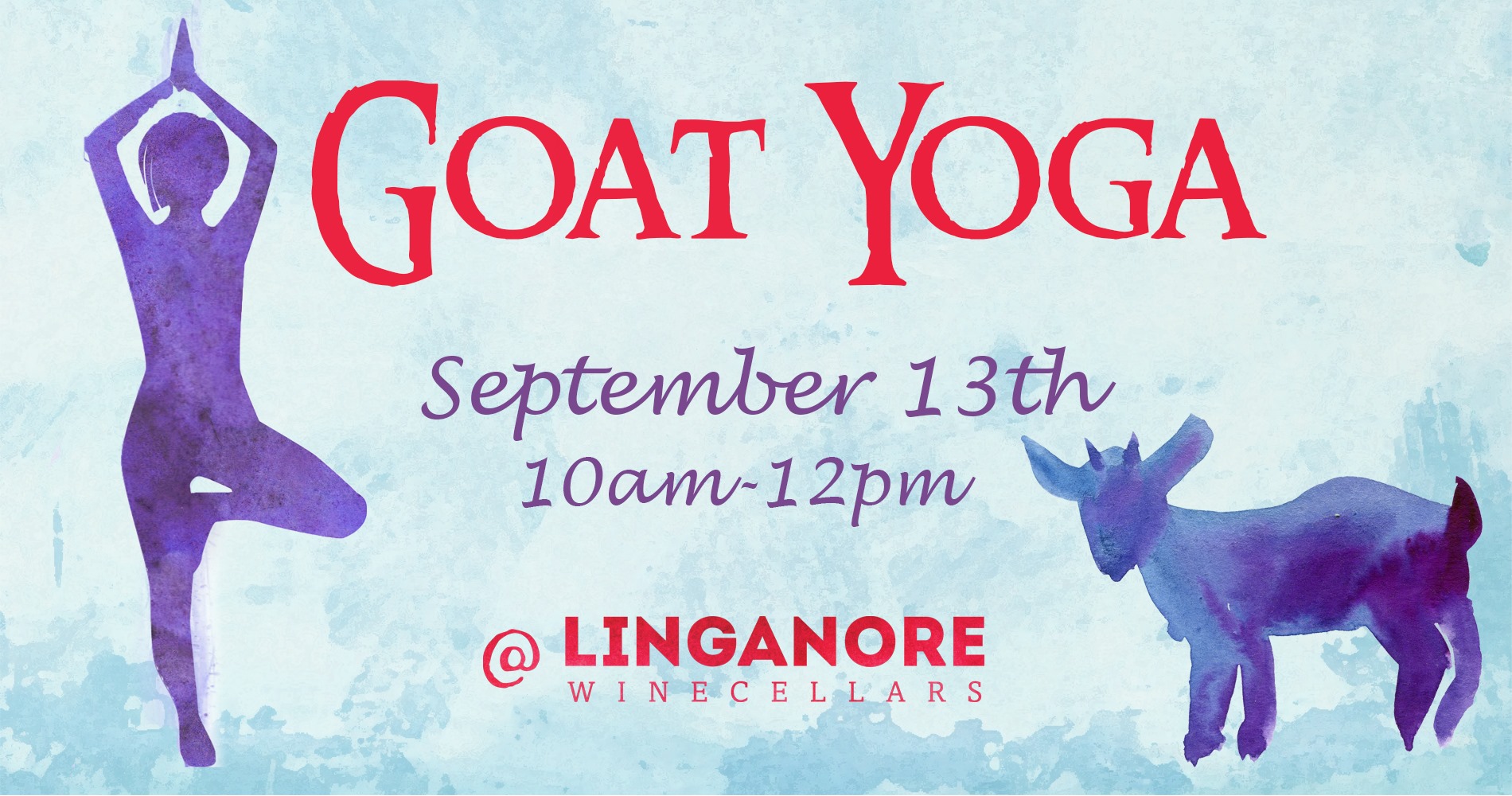 Goat Yoga on September 13th