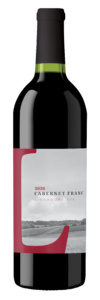 2020 bottle of cabernet franc reserve