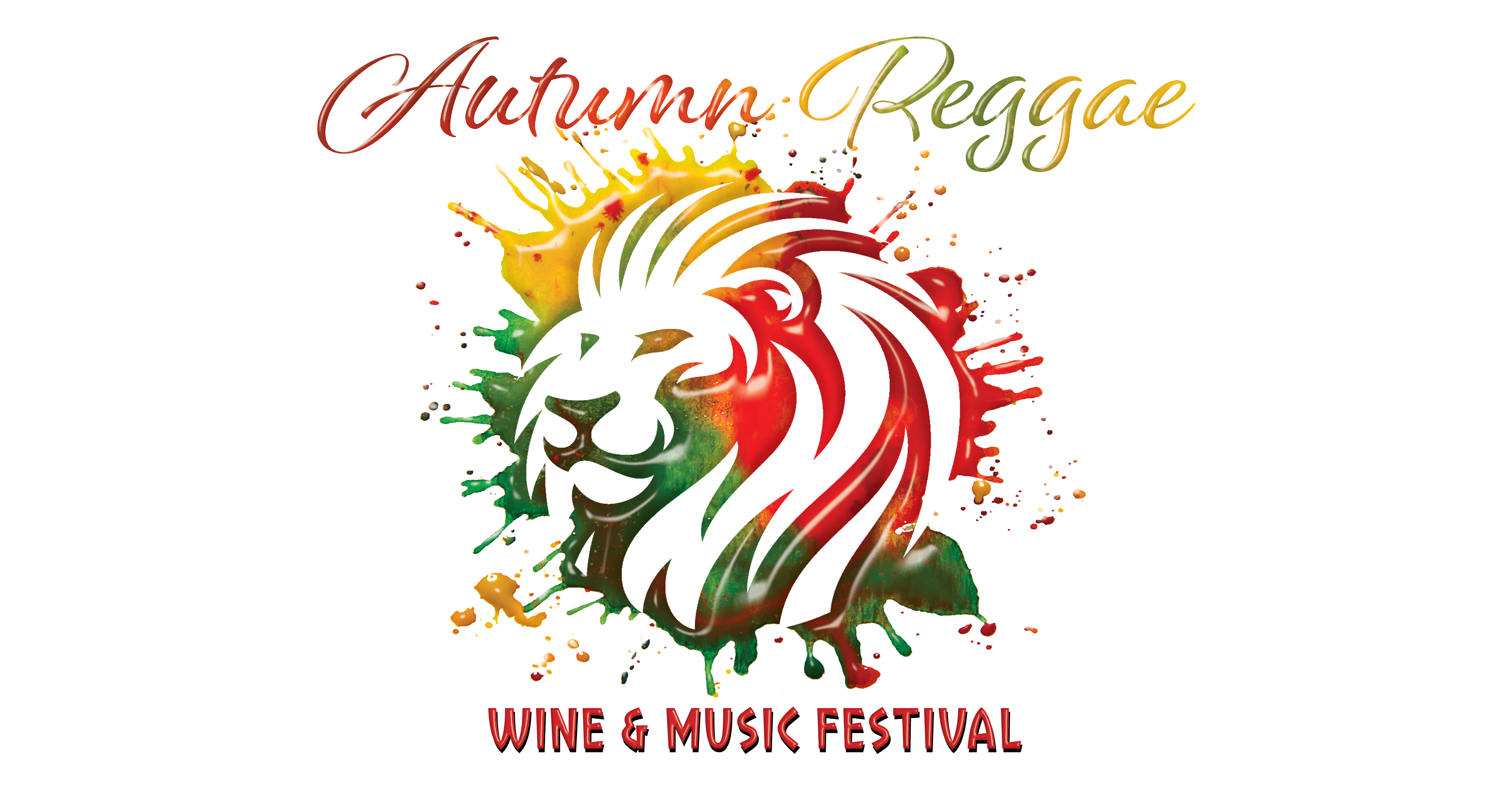 autumn reggae wine and music festival logo