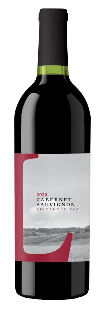 bottle of 2020 cabernet sauvignon