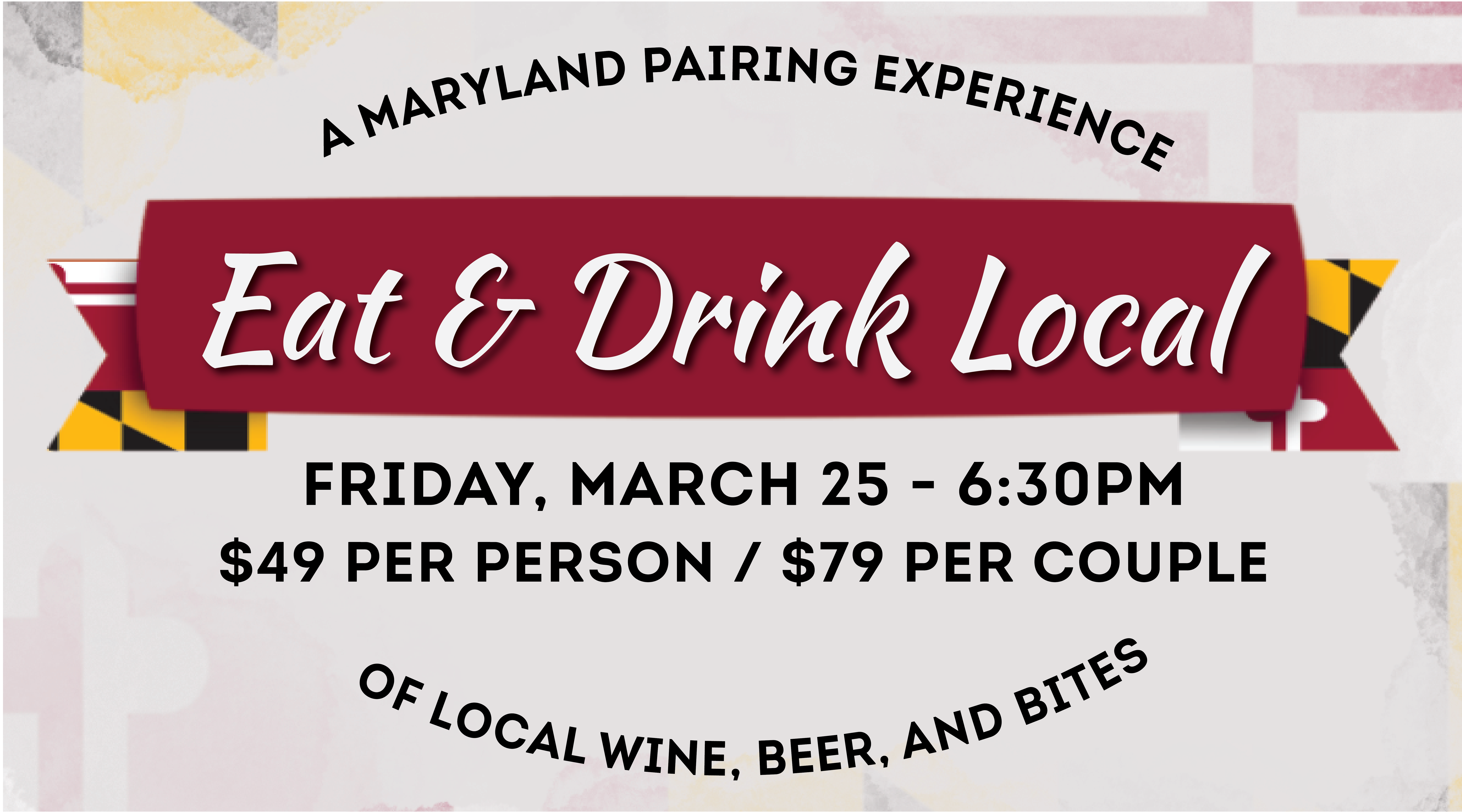 eat and drink local banner